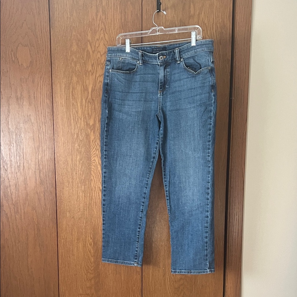 Talbots Mid-Wash Ankle Jeans